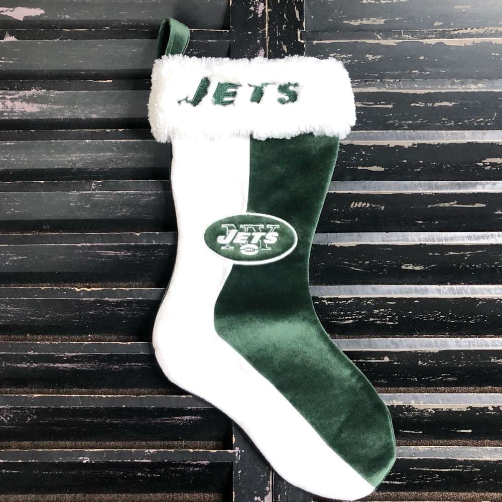 FOREVER COLLECTIBLES NY Jets Holiday Stocking